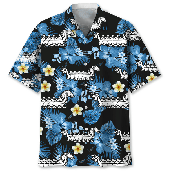 Dragon Boat Nature Hawaiian Shirt