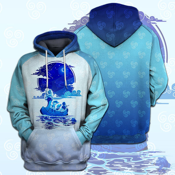 ATRENDSZ Unisex Game L.O.Z White and Blue Color all over print hoodie, tshirt, tank and more