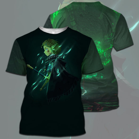 ATRENDSZ Unisex Game L.O.Z Black Green Color all over print hoodie, tshirt, tank and more atrendsz