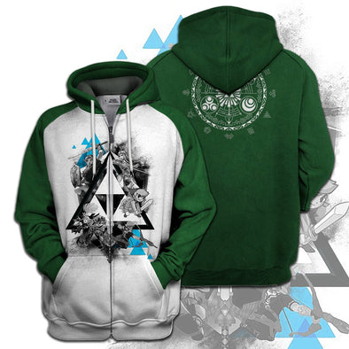 ATRENDSZ Unisex Game L.O.Z White Green Color all over print hoodie, tshirt, tank and more atrendsz