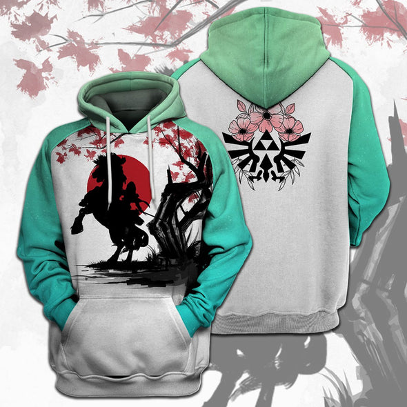 ATRENDSZ Unisex Game L.O.Z White Light Green Color all over print hoodie, tshirt, tank and more