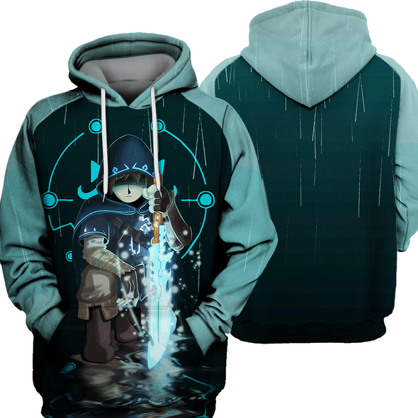 ATRENDSZ Unisex Game L.O.Z Link and Light Sword all over print hoodie, tshirt, tank and more