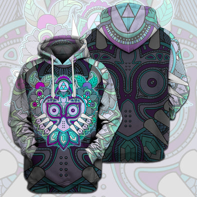 ATRENDSZ Unisex Game L.O.Z Mask Colorful with Dark Back Side all over print hoodie, tshirt, tank and more atrendsz