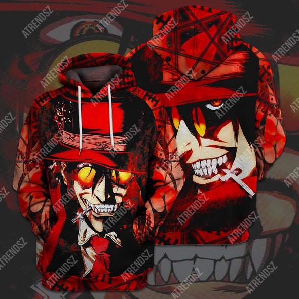 ATRENDSZ Unisex HELL all over print hoodie, tshirt, tank and more