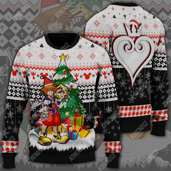 ATRENDSZ Ugly Sweater KHall over print