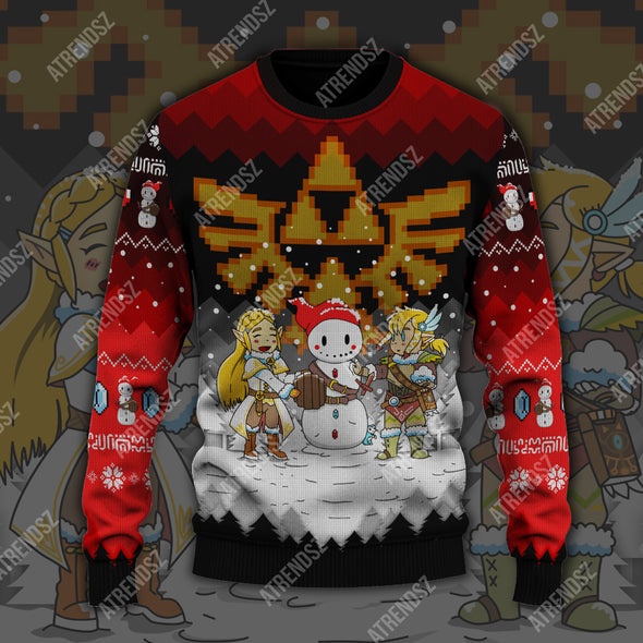 ATRENDSZ Ugly Christmas Sweater LOZ all over print atrendsz