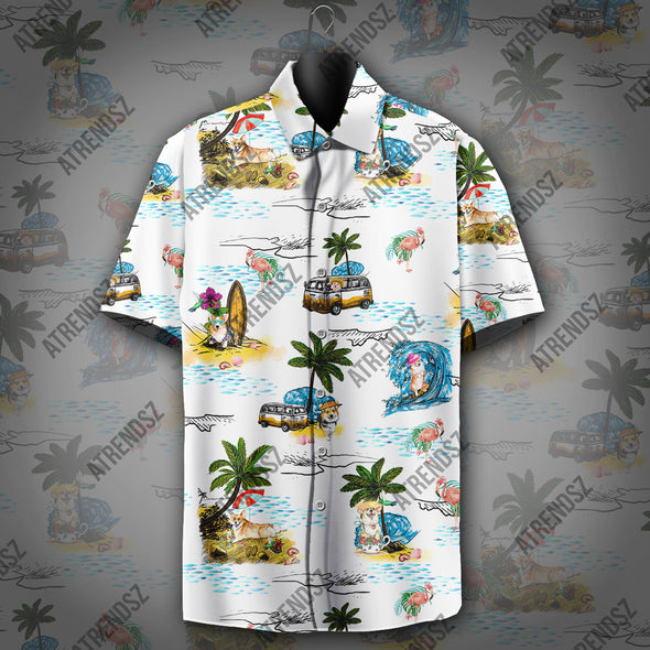 ATRENDSZ CD All over print Hawaiian Shirt collection