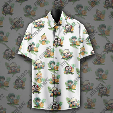ATRENDSZ MHA All over print Hawaiian Shirt atrendsz
