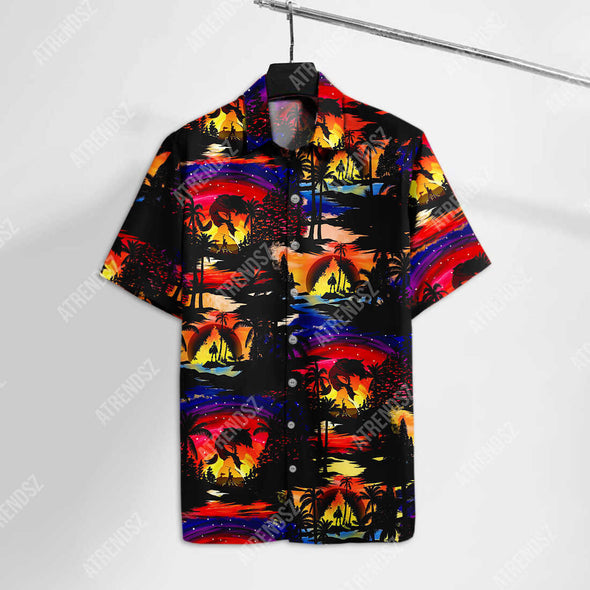 ATRENDSZ Great LOZ all over print Hawaiian Shirt