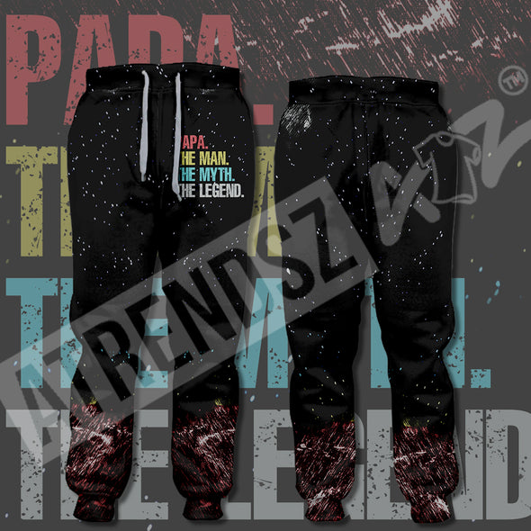 ATRENDSZ Unisex Personalized Name, Family all over print sweatpants
