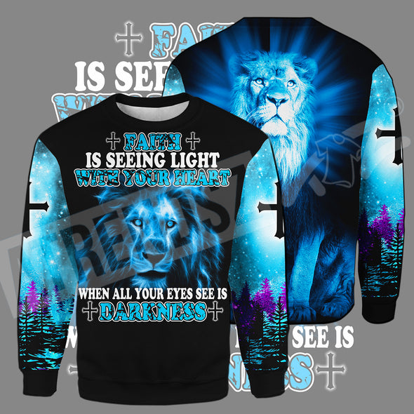 ATRENDSZ Unisex Lion God all over print hoodie, tshirt, tank and more