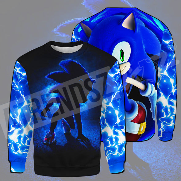 ATRENDSZ Unisex SN Blue Speed all over print hoodie, tshirt, tank and more