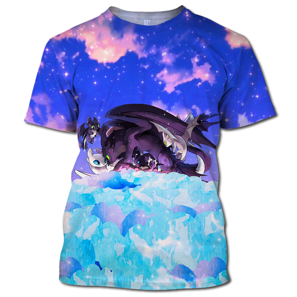 ATRENDSZ Unisex Dragon with Child all over print hoodie, tshirt, tank and more
