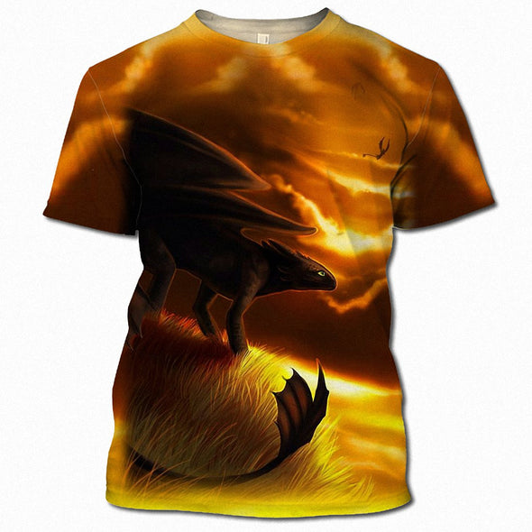 ATRENDSZ Unisex Dragon Sunshine all over print hoodie, tshirt, tank and more