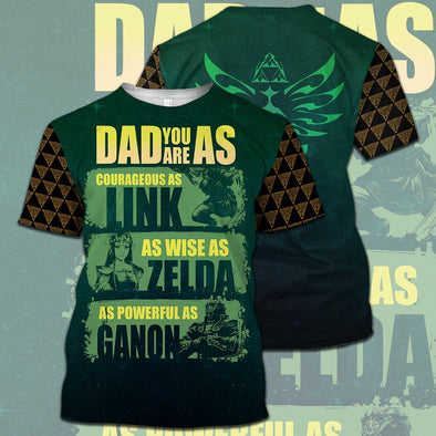 ATRENDSZ Unisex Game L.O.Z Green Dad Color all over print hoodie, tshirt, tank and more atrendsz