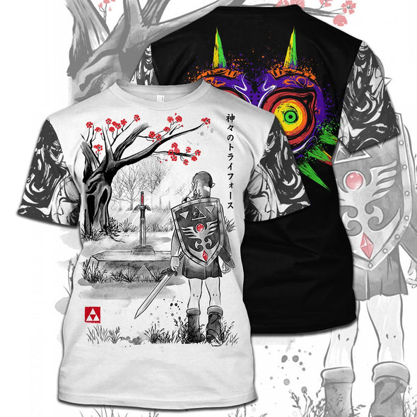 ATRENDSZ Unisex Game L.O.Z Link all over print hoodie, tshirt, tank and more atrendsz