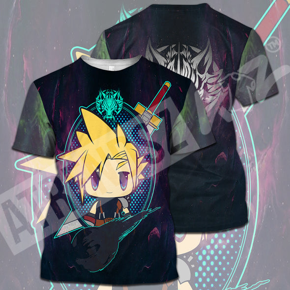 ATRENDSZ Unisex FF - Cloud Strife all over print hoodie, tshirt, tank and more