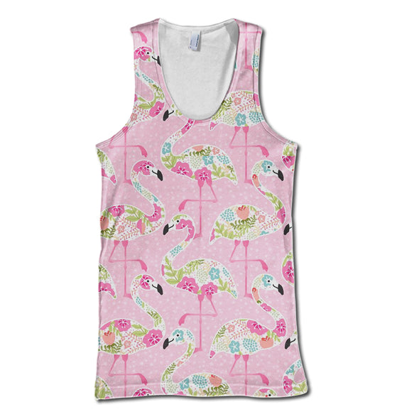 ATRENDSZ Unisex Flamingo Pattern all over print hoodie, tshirt, tank and more