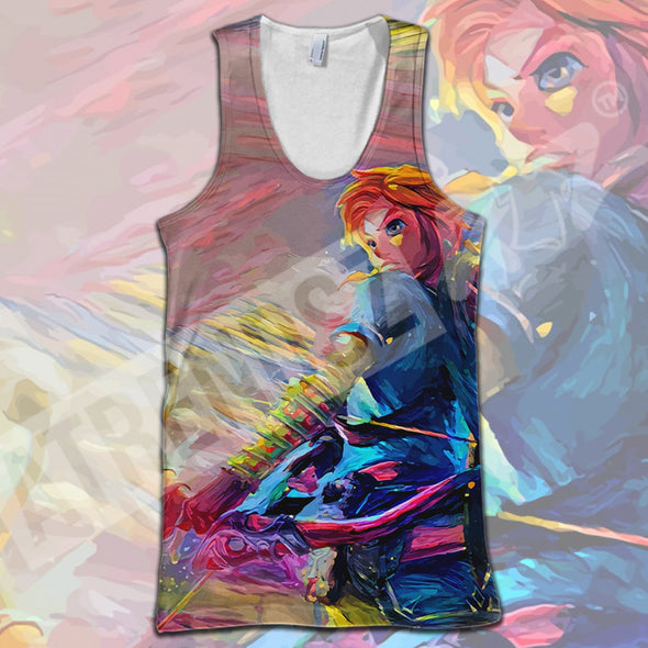 ATRENDSZ Unisex Game L.O.Z Coloful with Mask all over print hoodie, tshirt, tank and more