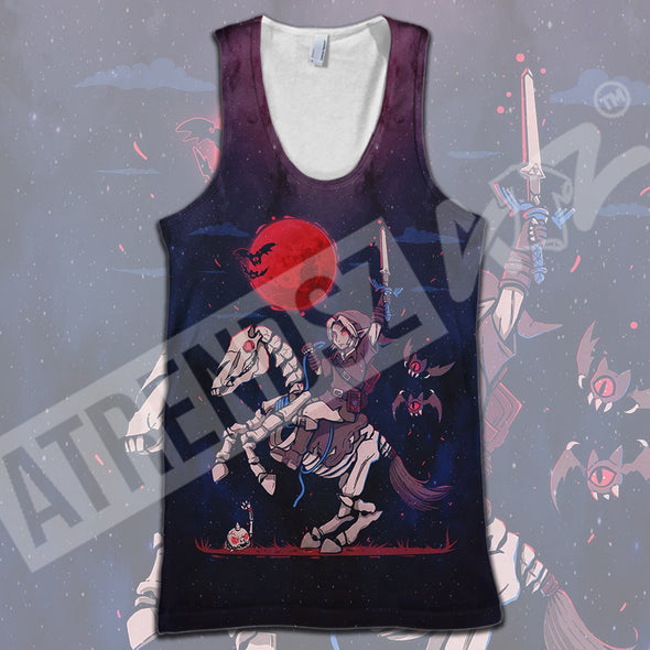 ATRENDSZ Unisex Game L.O.Z Red Dark Color all over print hoodie, tshirt, tank and more