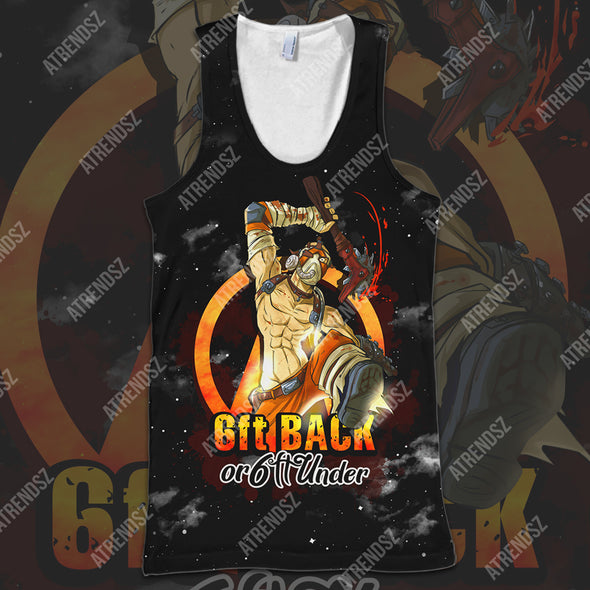 ATRENDSZ Unisex BL 6ft back or under all over print hoodie, tshirt, tank and more