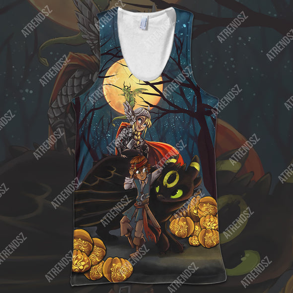 ATRENDSZ Unisex HTTYD all over print hoodie, tshirt, tank and more
