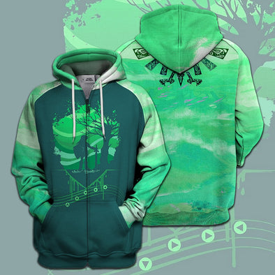 ATRENDSZ Unisex Game L.O.Z Link Green all over print hoodie, tshirt, tank and more atrendsz