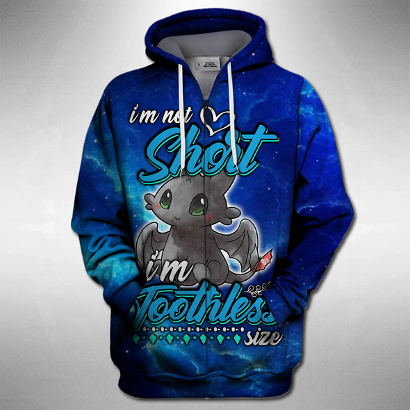 ATRENDSZ Unisex Dragon - I'm Not Short Quote all over print hoodie, tshirt, tank and more