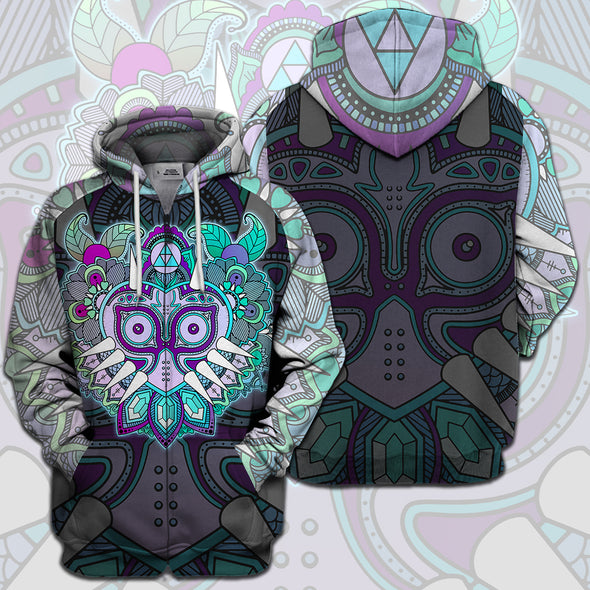 ATRENDSZ Unisex Game L.O.Z Mask Colorful with Dark Back Side all over print hoodie, tshirt, tank and more