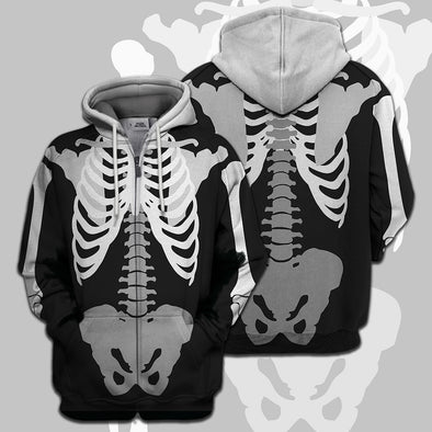 ATRENDSZ Unisex Skeleton Halloween all over print hoodie, tshirt, tank and more