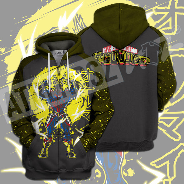 ATRENDSZ Unisex MHA All Might all over print hoodie, tshirt, tank and more