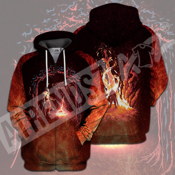 ATRENDSZ Unisex DS Bone Fire all over print hoodie, tshirt, tank and more atrendsz