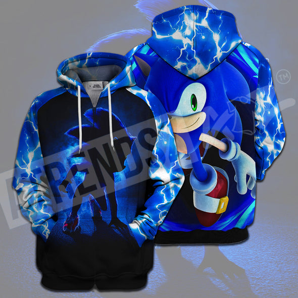 ATRENDSZ Unisex SN Blue Speed all over print hoodie, tshirt, tank and more
