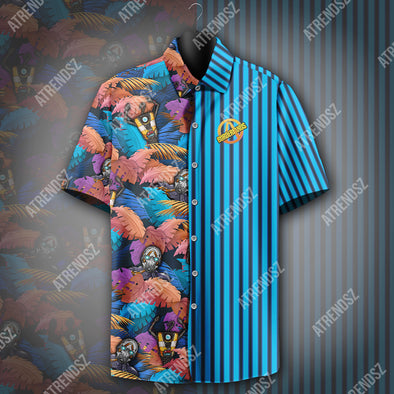 ATRENDSZ BL All over print Hawaiian Shirt atrendsz