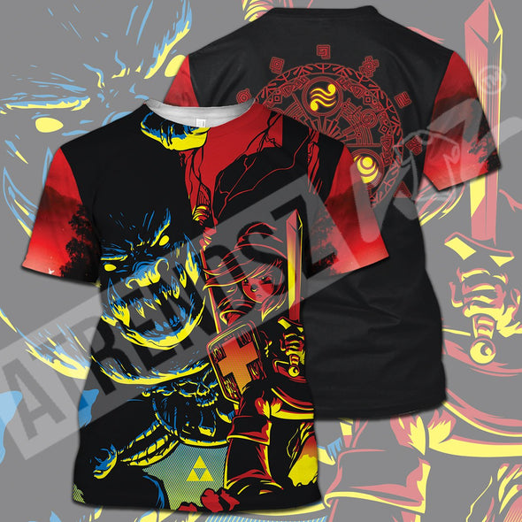 ATRENDSZ Unisex Game L.O.Z Link Fight all over print hoodie, tshirt, tank and more