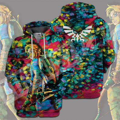 ATRENDSZ Unisex Game L.O.Z Colorful Link all over print hoodie, tshirt, tank and more atrendsz