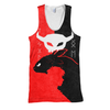 ATRENDSZ Unisex Dragon and The Monster - Black Red Style all over print hoodie, tshirt, tank and more