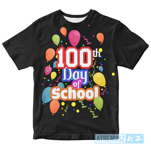 ATRENDSZ Unisex 100th Day of School all over print hoodie, t-shirt, tank and more atrendsz