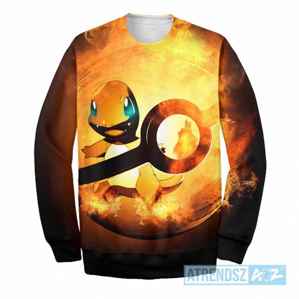 ATRENDSZ Unisex Dragon Fire all over print hoodie, tshirt, tank and more