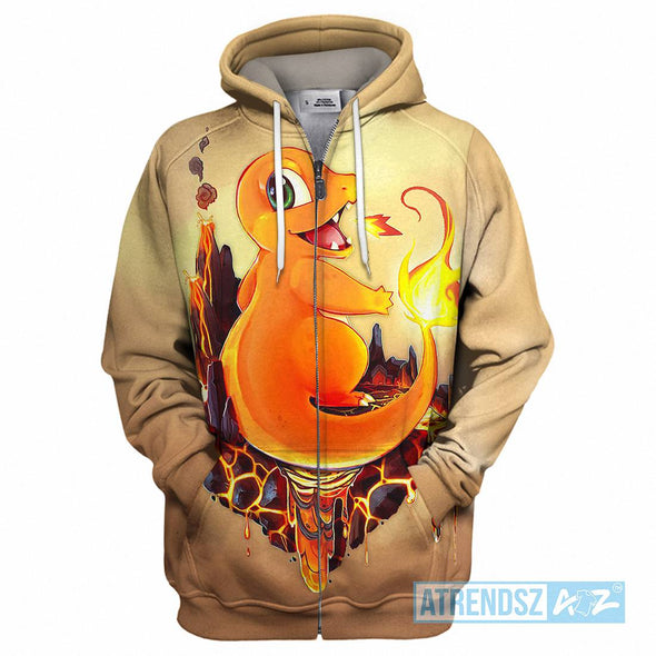 ATRENDSZ Unisex PKM Dragon all over print hoodie, tshirt, tank and more