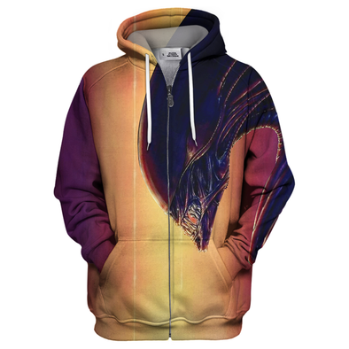 ATRENDSZ Unisex Alien Face all over print hoodie, tshirt, tank and more
